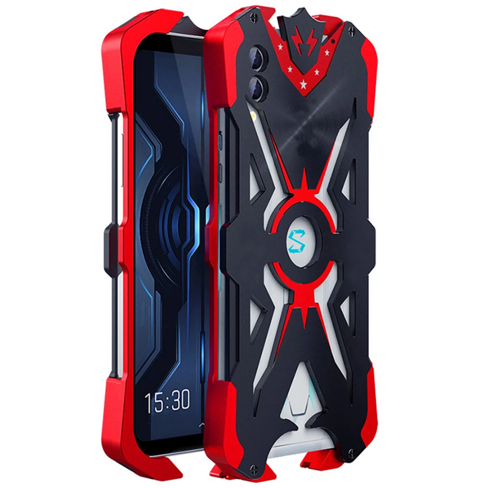 Phone Anti-fall Metal Protective Case Cover Shell for Black Shark 2/Black 2 Pro Gaming Accessories | Мобильные телефоны и
