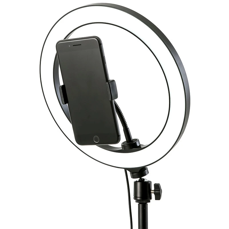 6 10 Led Selfie Ring Light Lamp For Tik Tok Photography Makeup Video Live Studio 3200 5600k Dimmable Mini Led Camera Ringlight Photographic Lighting Aliexpress