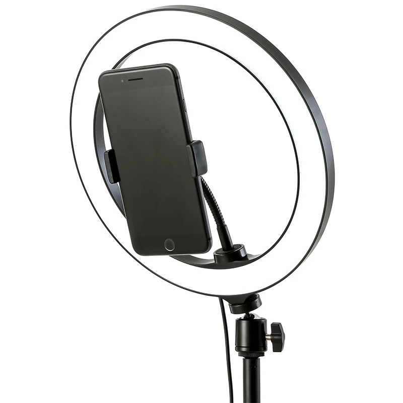 cabeza 1 un. 6" Luz LED Lámpara De Video Foto Studio Ajuste Cámara Teléfono Selfie En Vivo 