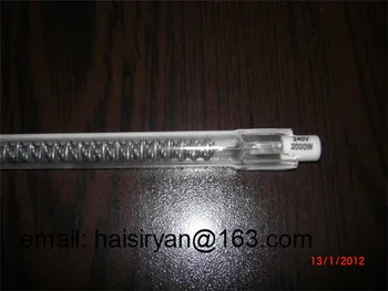 

Jacketed Infrared Quartz Heat Bulb R7 220mm 500W