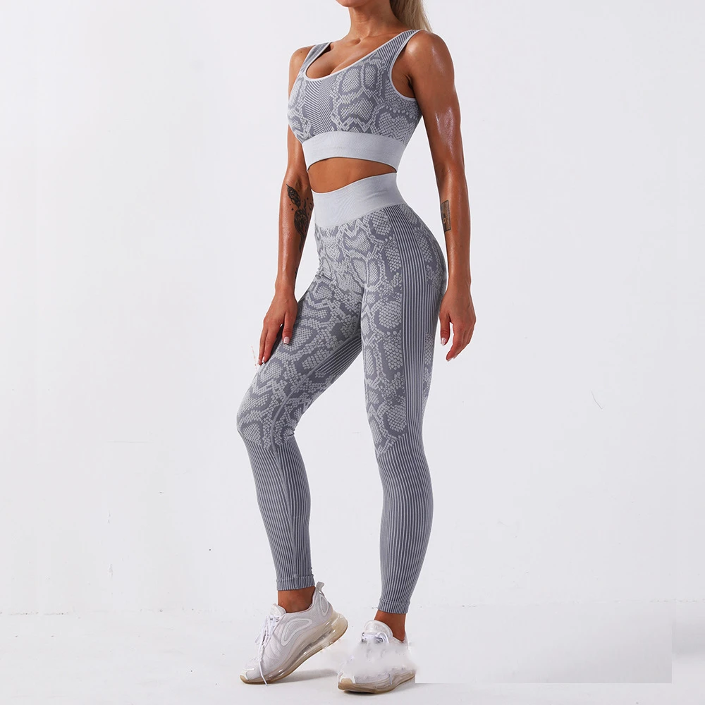 Snakeskin workout set Clearance