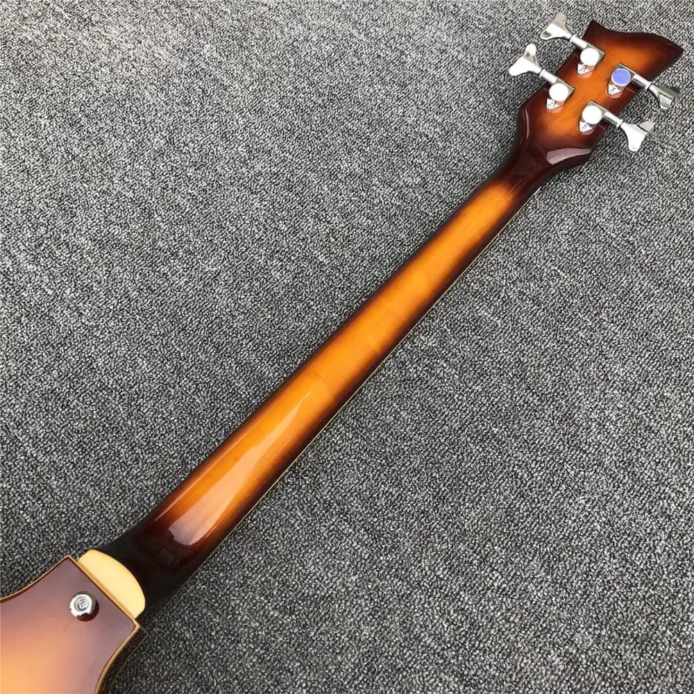 Закат Hofner Скрипка 4 струны электрическая бас гитара BB2 значок серии Hofner клен Винтаж CT бас