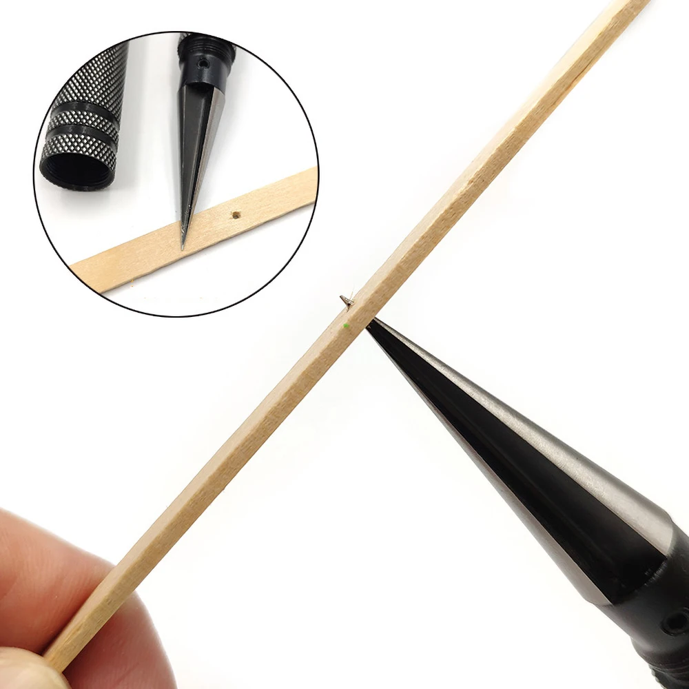 Polymer Clay Tools Pottery Sculpting Tools Clay Sculpting Tools Pottery Tools Clay Craft Tool Professional Drill Tool High Hardness Clay punch pottery punch DIY hand-made Woodworking Hole Punch Expand Hole Pottery