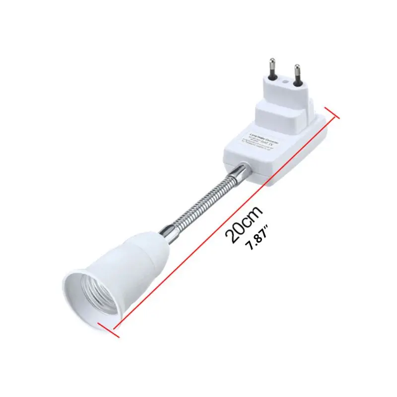E27 EU Plug Socket Adapter with On/Off Switch Light Lamp Bulb All