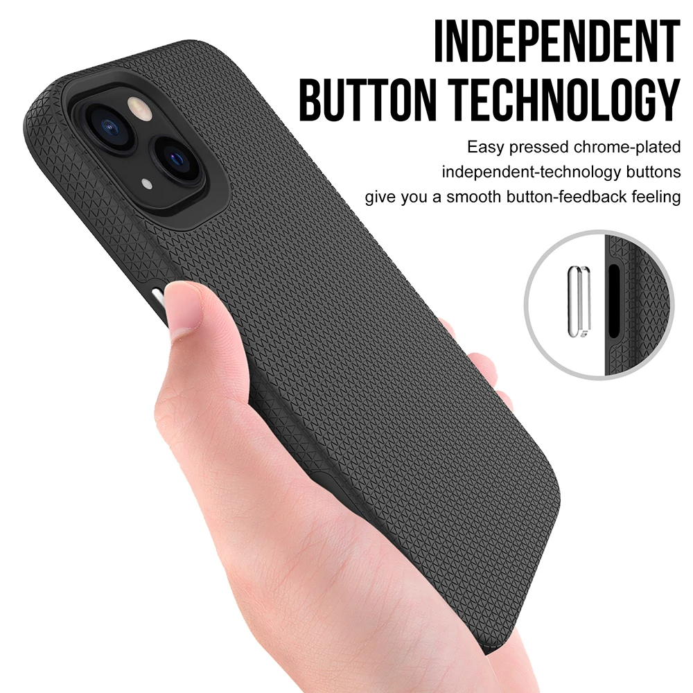Luxury Armor Phone Case – Black & Blue Premium Cover Accessories