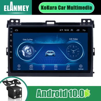 

9 Inch 2Din Car Radio Android 10.0 Multimedia Autoradio Stereo Player GPS Navi Touchscreen Head Unit For Toyota PRADO LC120 2007