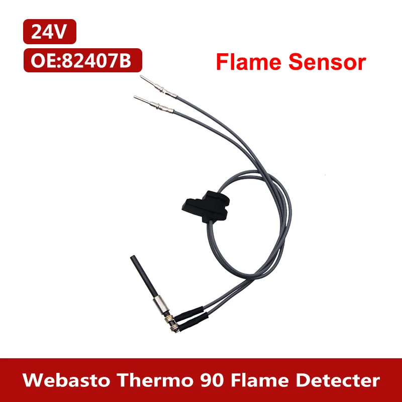 5Pcs/lot Kindgreat Parking Coolant Heater Sensor Flame Detector 82407B For Webasto Thermo 90 24V