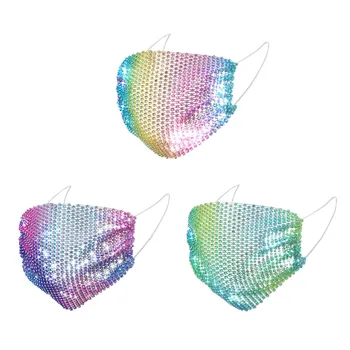 

3PCS Multicolor Reusable Face Nose Mouth Adjustable Mouth Mask Breathable Facial Mask Face Shield Windproof Mascarillas