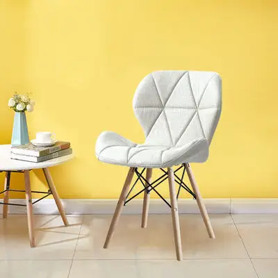 Dining Chairs Study Dining Room Back Chair Home Simple American Retro Butterfly Chairs Nordic Living Room Dining Chair Sillas Cloth