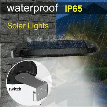 

LED Solar Power Motion Sensor Garden Security Lamp Outdoor Waterproof Light