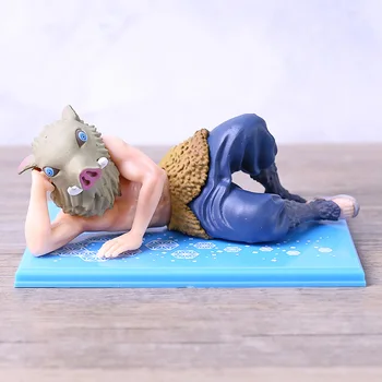 

Kimetsu No Yaiba Hashibira Inosuke Lying Ver. PVC Figure Model Collection Animation Figurine Toy
