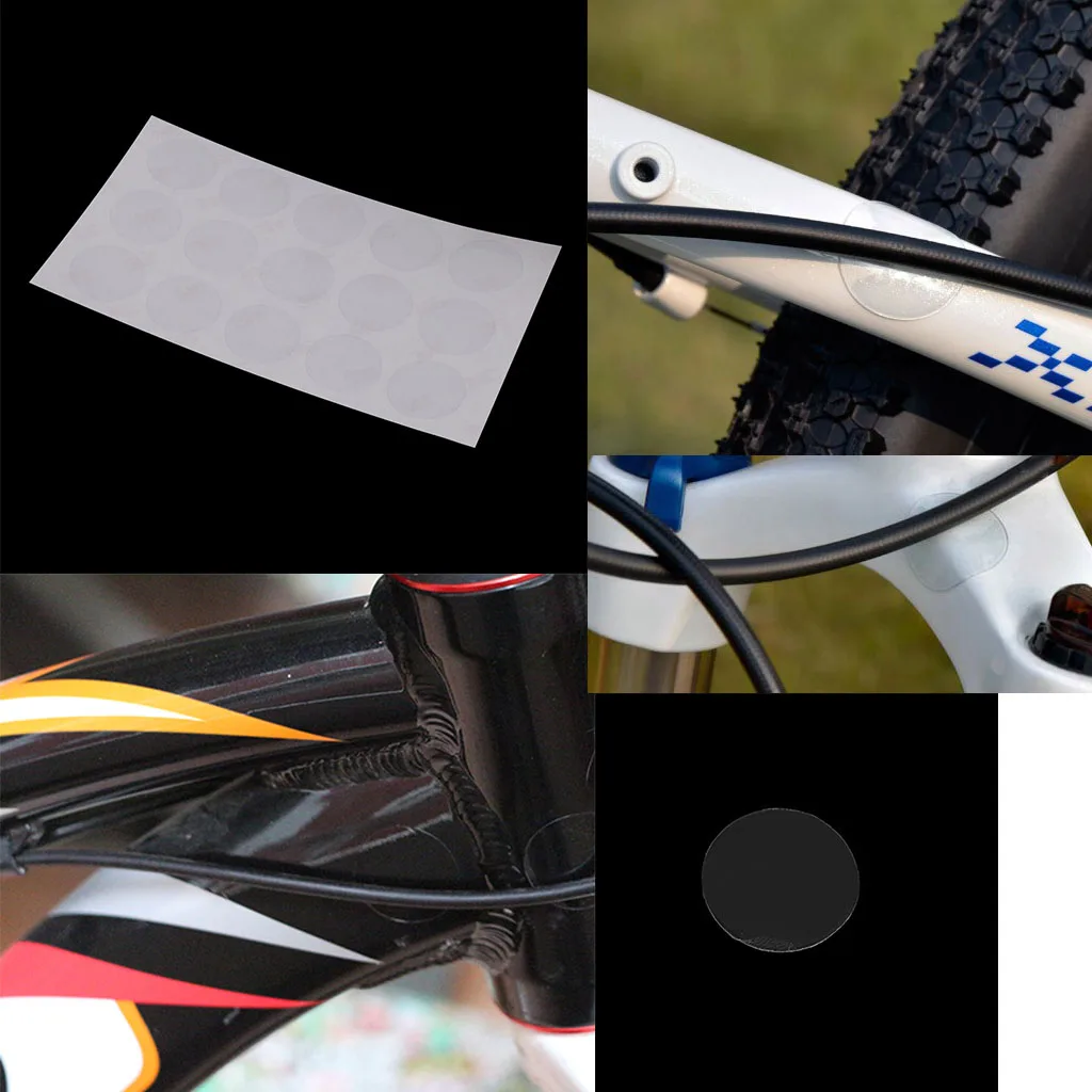 PVC Bicycle Frame Protector Sticker Bike Scratch-Resistant Adhesive Patches