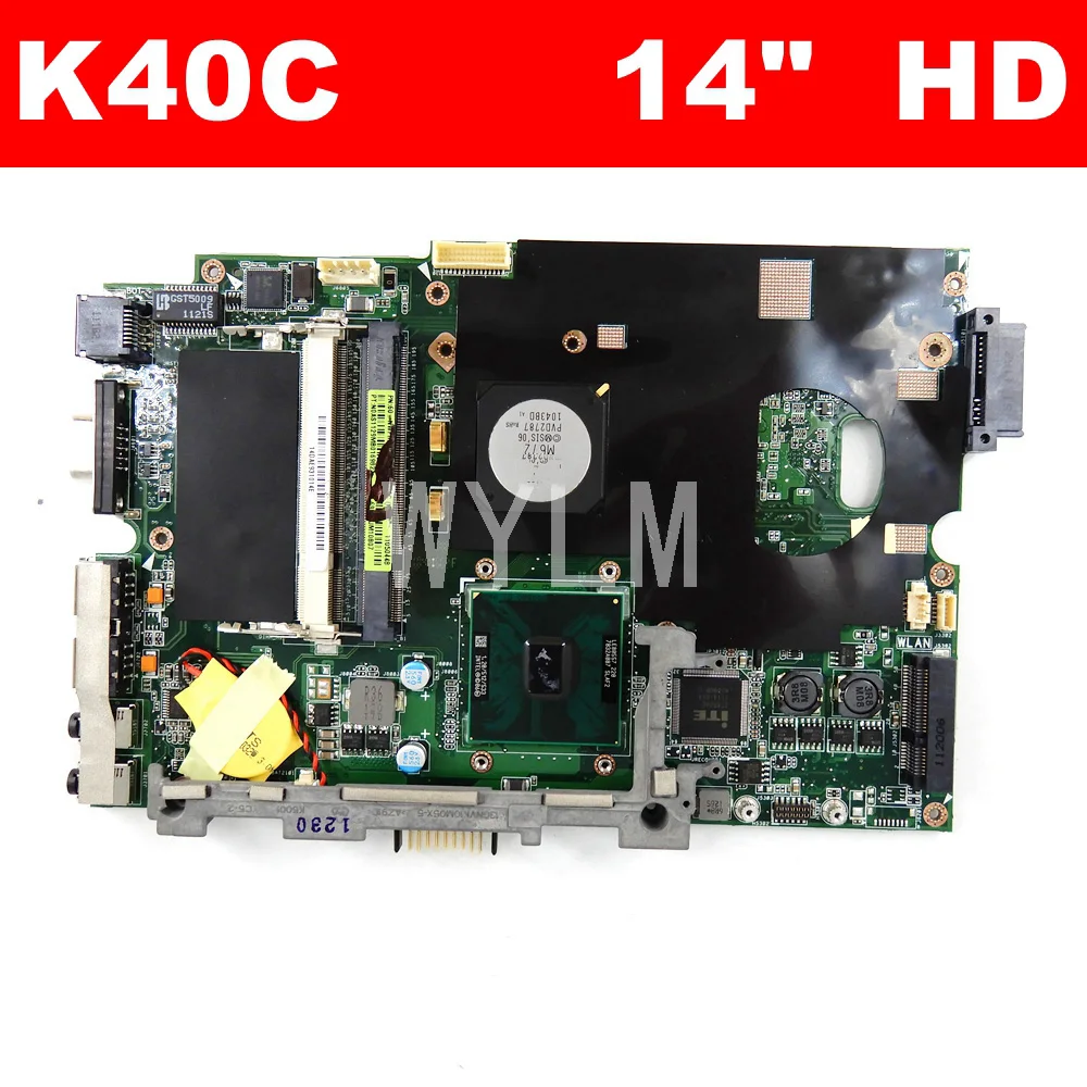 K40C материнская плата REV2.1 для ASUS K40C K40 K50C X5DC материнская плата для ноутбука тест