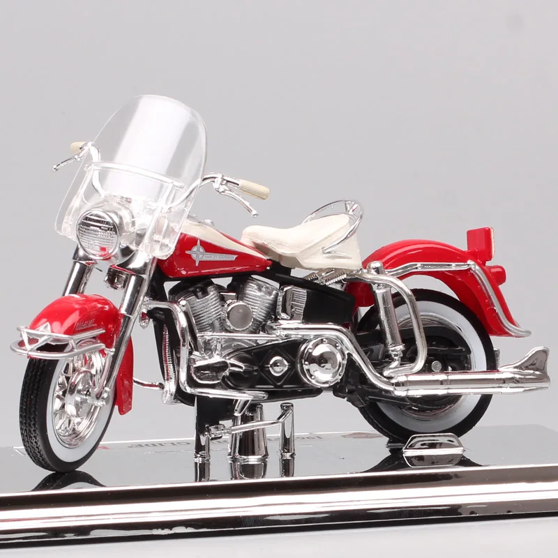 Дети 1:18 Масштаб классический Maisto 1962 FLH DUO GLIDE велосипед Panhead hydra glide Спорт литье под давлением модельные автомобили мотоциклетная игрушка миниатюрная