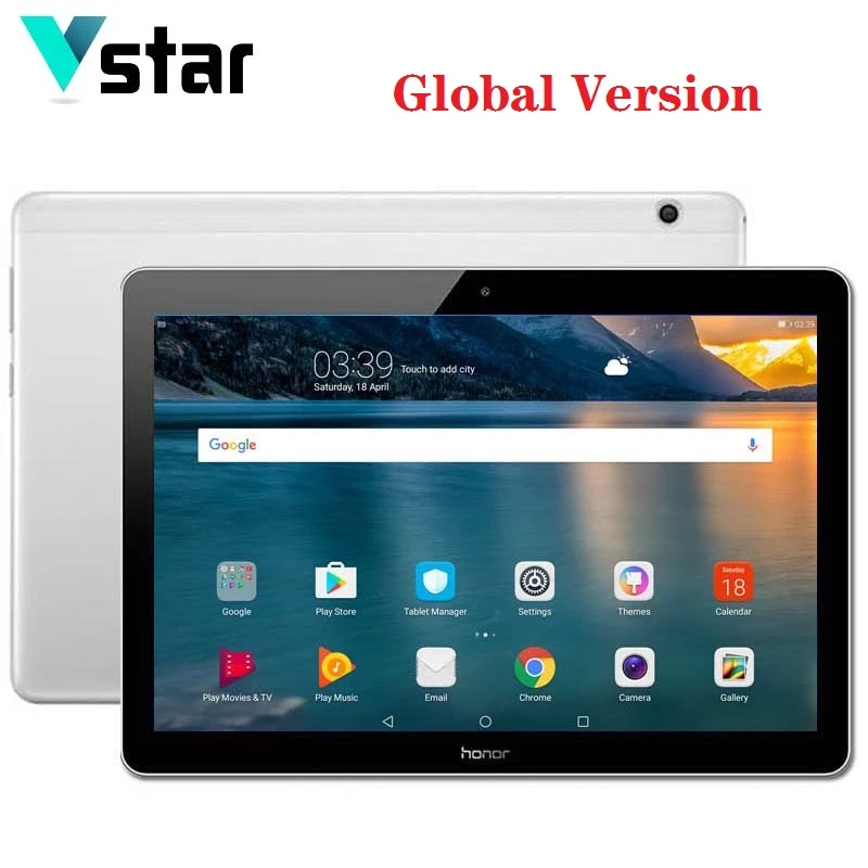 Version globale d'origine Huawei MediaPad T3 10 9.6 pouces 4G LTE téléphone  2GB 16GB tablette PC Google Play Android 7.0 | AliExpress