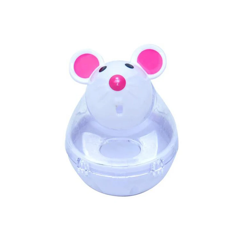 best dog toys Pet Cat Fun Tumbler Feeder Toy Mouse Leaking Food Balls Pet Educational Toys Pet Leakage Device Funny Cat Interactive Toy cat toys