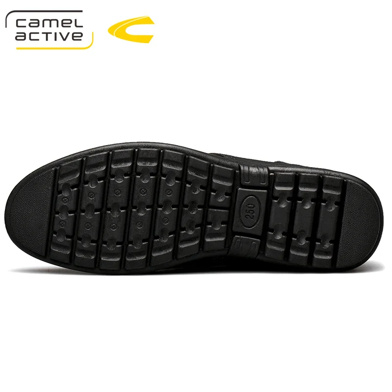 Camel Active/Новая мужская обувь из натуральной кожи; сезон лето-осень; повседневная обувь в деловом стиле; Легкая удобная обувь на шнуровке