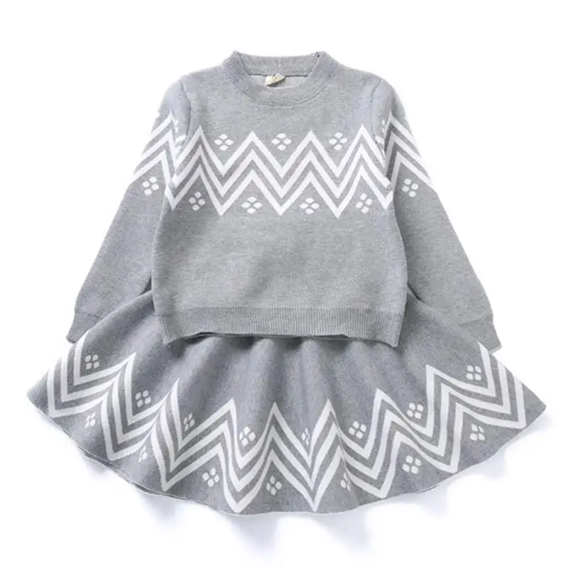 Gray Комплекты одежды для маленьких девочек Осенняя модная футболка+ шорты, комплект из 2 предметов детская одежда, одежда для детей, спортивный костюм для девочек, костюмы - Цвет: Gray