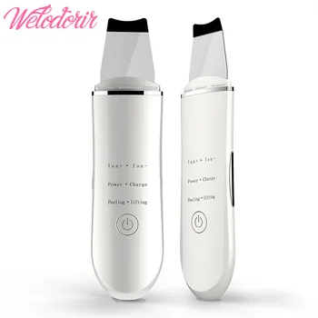 

black technology ultrasonic cleansing instrument shoveling machine introduction instrument face blackhead shovel