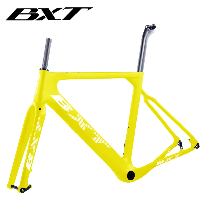 BXT новая рама для велосипеда аэро карбоновая дороги или горного MTB 142x12 мм диск с