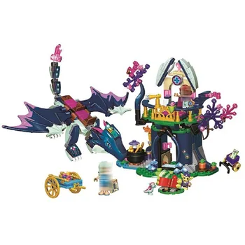 

10697 Elves Rosalyn's Healing Hideout Building Blocks Bricks Compatible with Lepining Friends 41187 for Girls Gift Toys Model