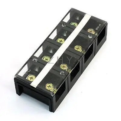 600V 200A 4 положения 2 ряда Барьер Блок винтовой клеммы TC-2004