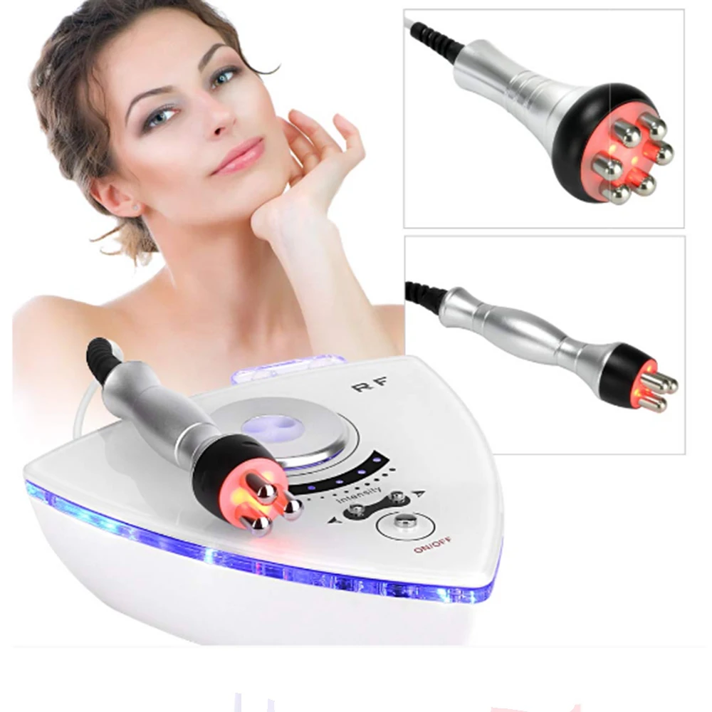 

RF Radio Frequency Facial Machine Facial Device For Skin Rejuvenation Wrinkle Removal Skin Tightening Anti Aging Skin Care White
