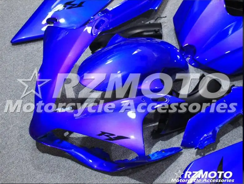 4 подарки ABS прессформы Мотоцикл Обтекатели подходит для Yamaha YZF-1000-R1 2007 2008 07 08 обтекатель кузова набор пользовательских черный Прохладный