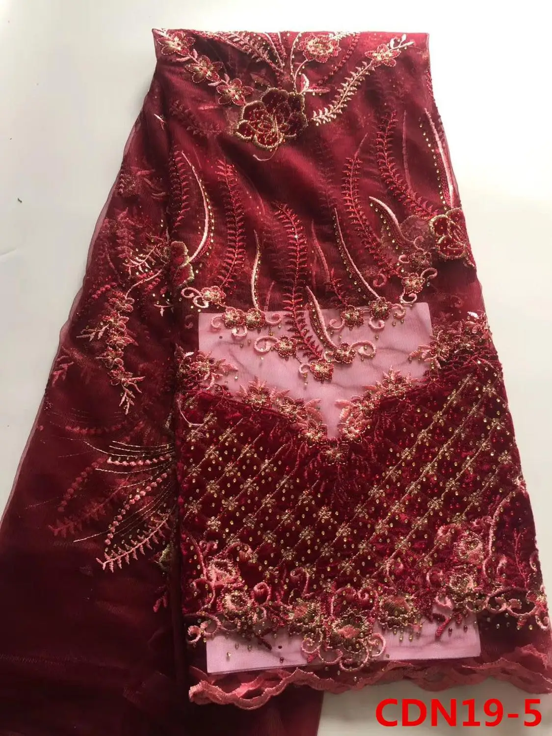 Модная Высококачественная мягкая африканская кружевная ткань, Тюлевое кружево с вышивкой