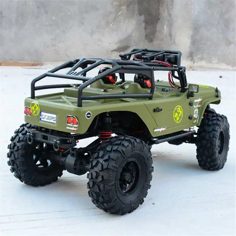 CJ10 для Caster 1/10 2,4G 4WD RC автомобиль электрический внедорожный Рок Гусеничный автомобиль с светодиодный светильник RTR модель