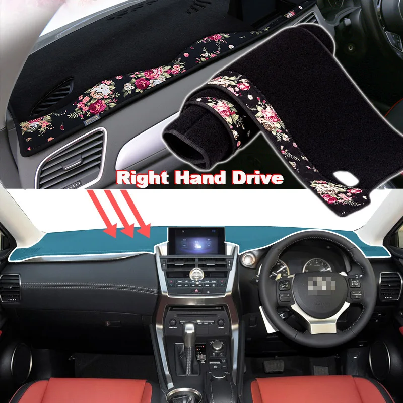 

Tommia China decorative pattern Car Dashmat Dashboard Mat Non-slip Dash Board Pad Cover for LEXUS NX300H NX200T NX200