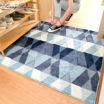 

SunnyRain 1-Piece Indoor Doorway Rug and Carpet for Living Room Area Rugs Slip Resistant Customizable