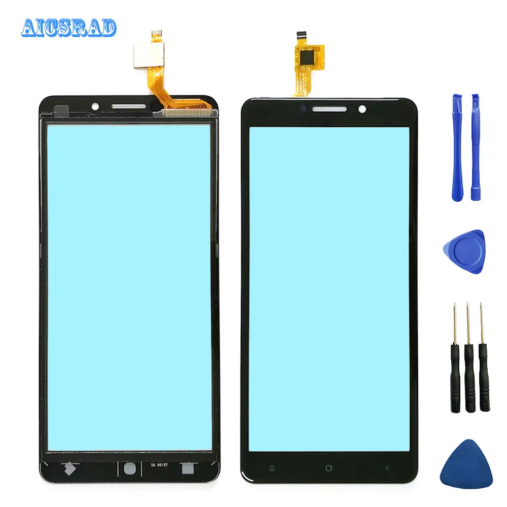 AICSRAD переднее внешнее стекло для oukitel C10/C10 Pro Сенсорная панель Сенсорный экран дигитайзер Замена датчика C 10 C10Pro+ Инструменты