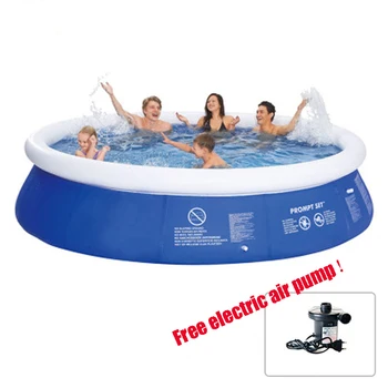 

Swim pool Clip Net Thick Pad Summer frame Pool Home Inflat Swim Pool For Child Adults Family Bathtub Bath Tub Outdoor Children