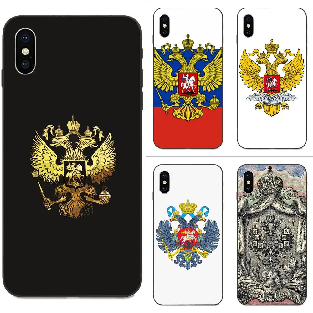 

Russian Coat Of Arms For Huawei Honor 5A 6A 6C 7A 7C 7X 8 8A 8C 8X 9 9X 10 10i 20 Lite Pro Soft Tpu Phone Case Cover
