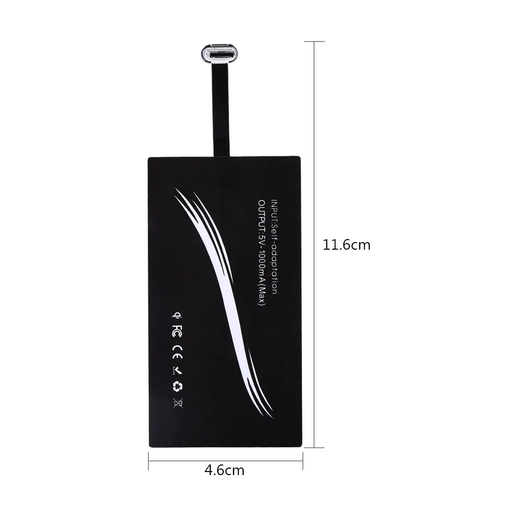 Usb type C Qi зарядный приемник Беспроводное зарядное устройство Быстрая зарядка приемник модуль портативный Быстрый зарядный приемник для смартфона