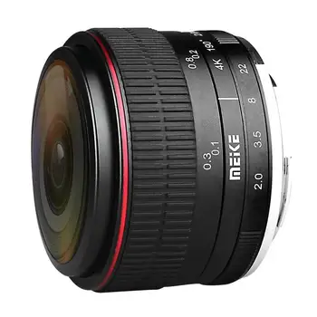 

MEIKE MK-6.5mm F2.0 Fisheye Lens for Panasonic/Olympus Mirrorless MFT M4/3 Lens Camera