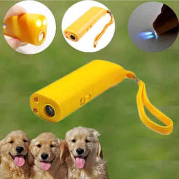 

Strengthen Barking Pet Stop Device Repeller Anti Ultrasonic Trainer Deterrents equipment Dogs LED Training Control Without Pet