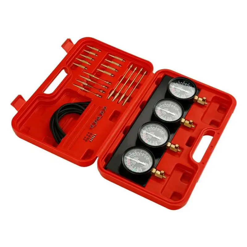 Motorcycle Bike Fuel Vacuum Carburetor Synchronizer Carb Sync Gauge For
