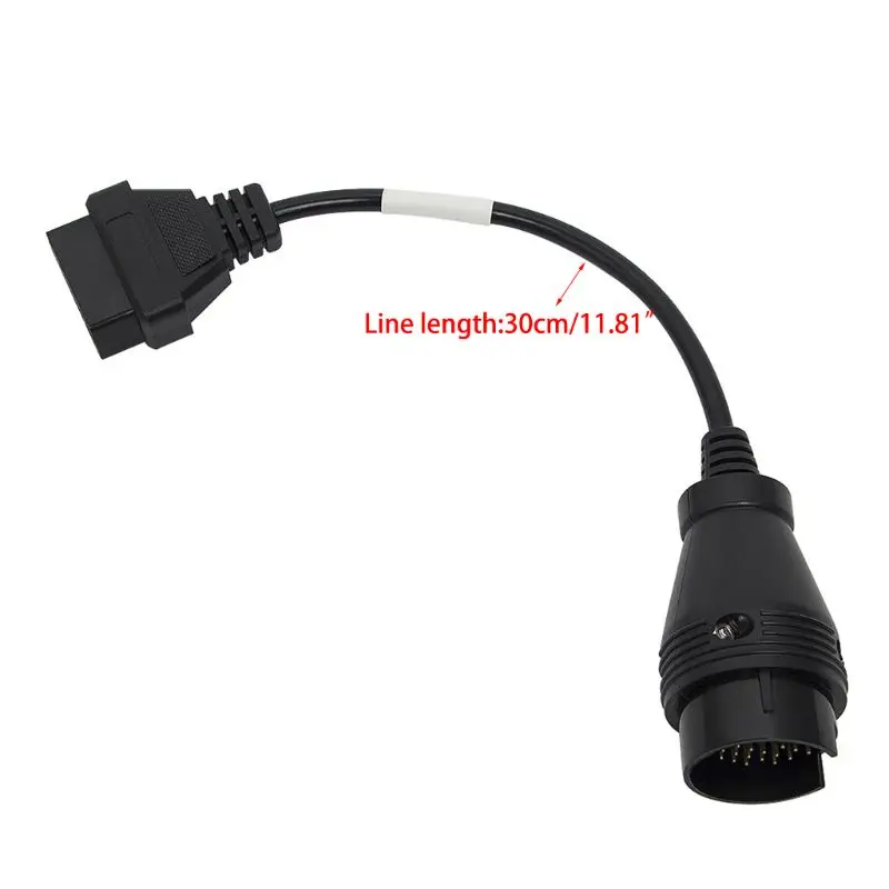 OBD 2 II кабель для IVECO 38Pin obd 16 Pin Соединительный кабель автомобильный интерфейсный кабель B36B