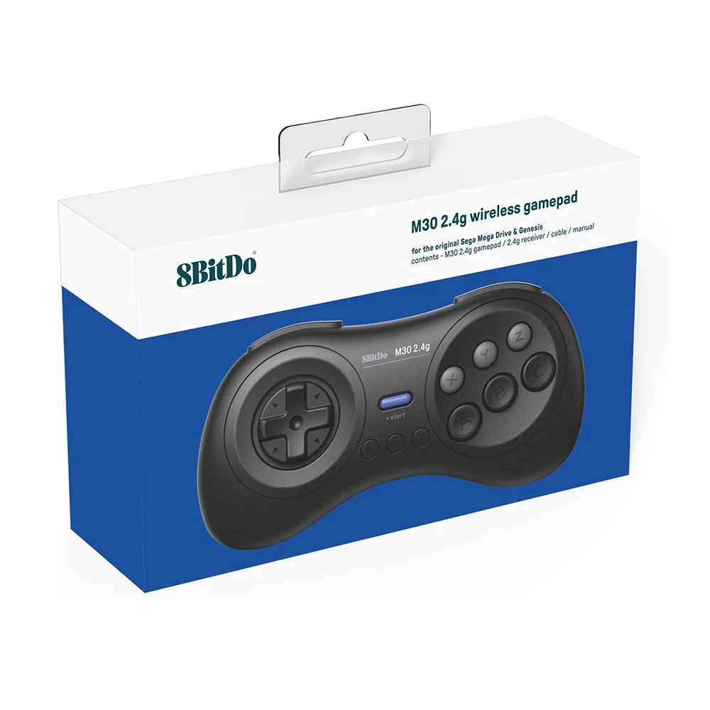 Беспроводной геймпад 8BitDo M30 2 4G для Sega Genesis Mega Drive Style смартфона Nintendo Switch macOS Android |