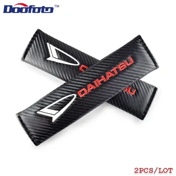 

Doofoto Car Styling Seat Belt Cover Shoulder Protective Padding For Daihatsu Terios Sirion Mira Materia Rocky YRV Feroza Charade