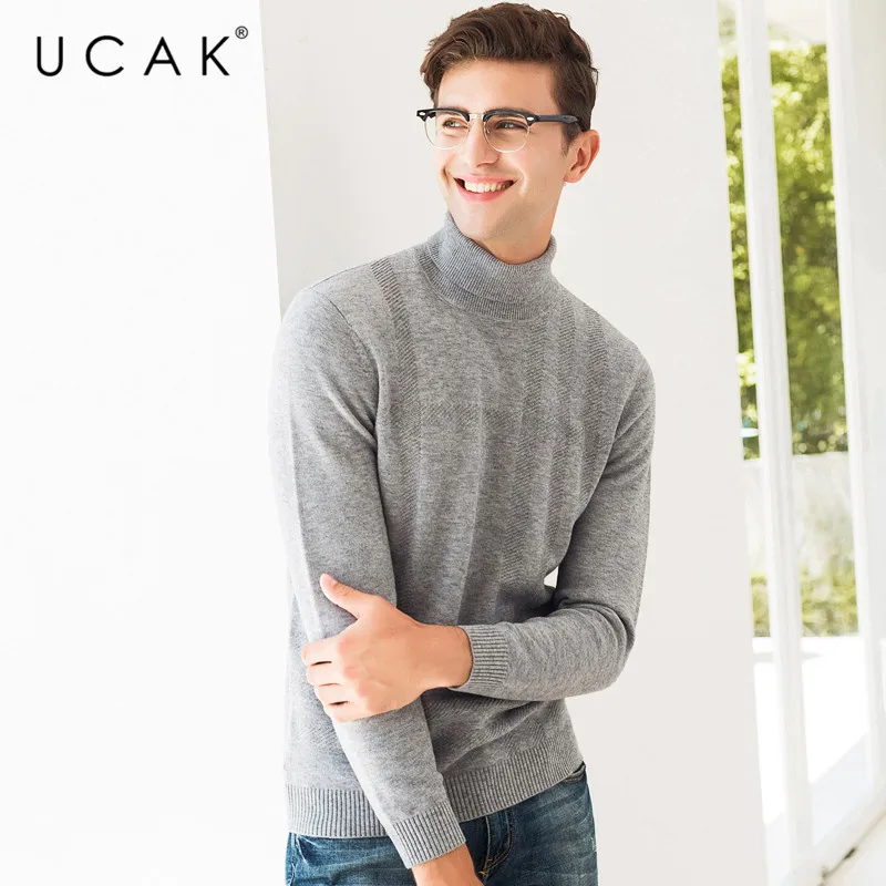 #Special Offers UCAK Brand Sweater Men 2019 New Autumn Winter Thick Warm Turtleneck Pull Homme Cotton Knitwear Pullover Men Jersey Hombre U1018 #Special Offers UCAK Brand Sweater Men 2019 New Autumn Winter Thick Warm Turtleneck Pull Homme Cotton Knitwear Pullover Men Jersey Hombre U1018