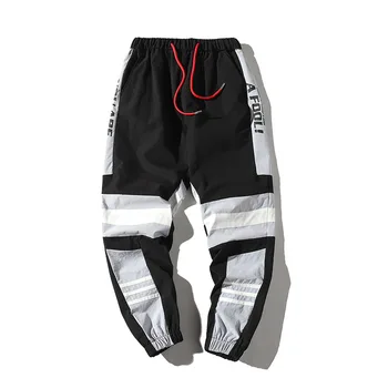 

Hiphop Pants Cotton Chinos Tactical Men Pants Stretch Cotton Fashion Hip Hop Sweatpants Trousers Harem Pant Satin Jeans NN50CK