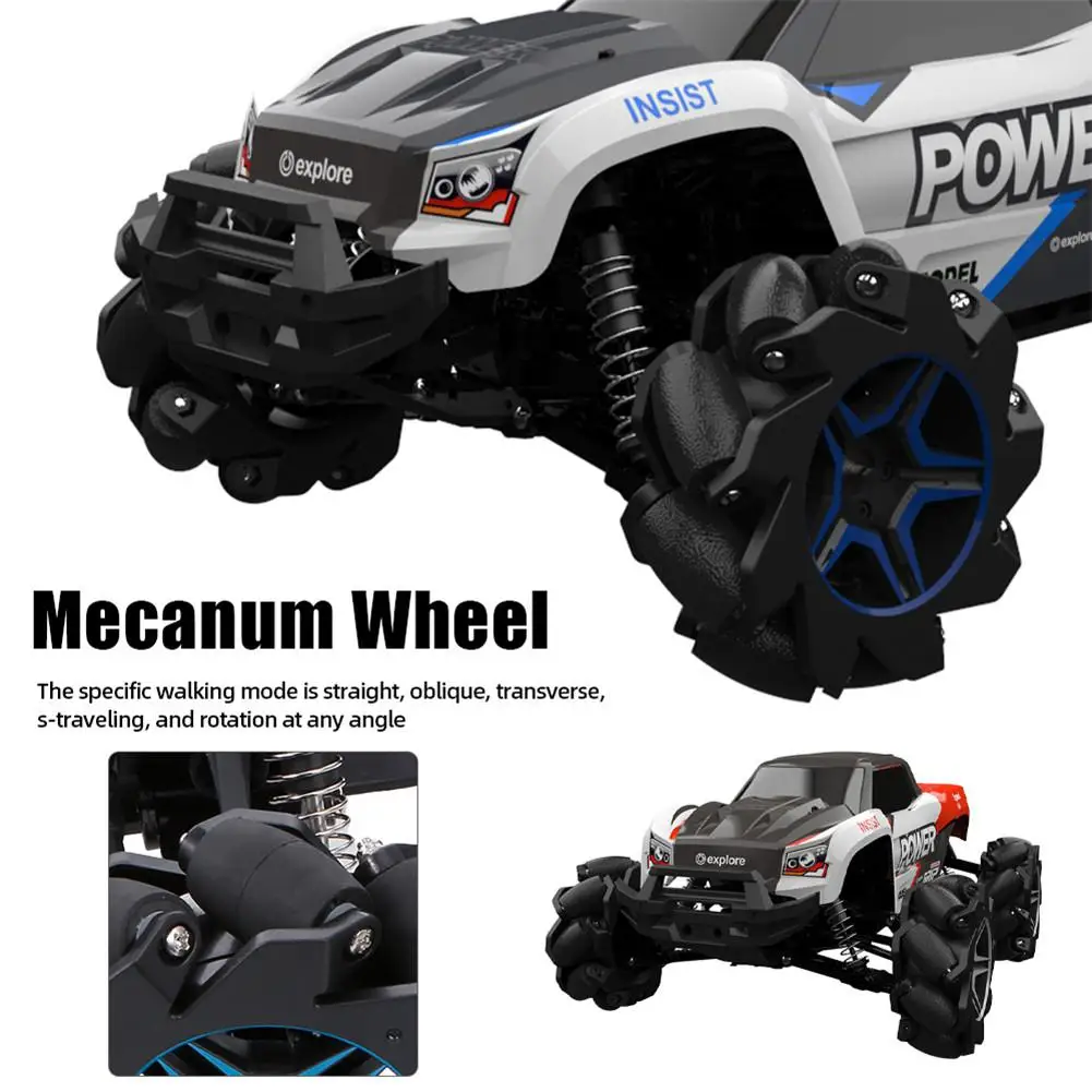 RBRC RB1277A 1/12 2,4 г 4WD 35 км/ч Mecanum колеса RC автомобиль электрический Дрифт автомобиль полный пропорциональный RTR модель с 4 шины