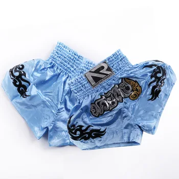 

Kickboxing Shorts Polyester Sports Fitness Elastic Printing Supplies XS-XXL