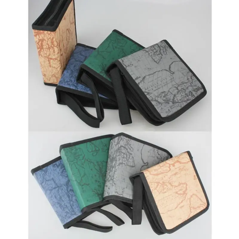 

40CD DVD Disc Storage Holder Carry Case Organizer Sleeve Wallet Cover Bag Box 40 disc CD DVD Storage Case