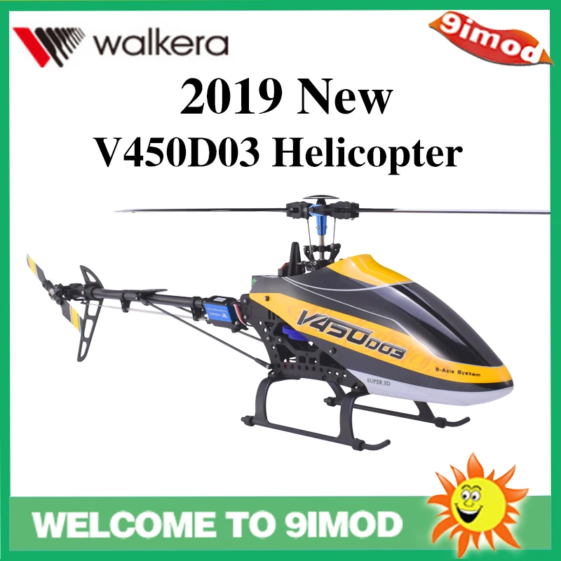2019 Walkera V450D03 6CH 3D Fly 6 осевая стабилизация Системы с одним лезвием