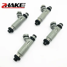 ZHAKE 4X топливной форсунки 23250-15040 для Vios 4A-FE 5A 7A 8A 2325015040 23209-15040 2320915040 впрыска топлива насадки