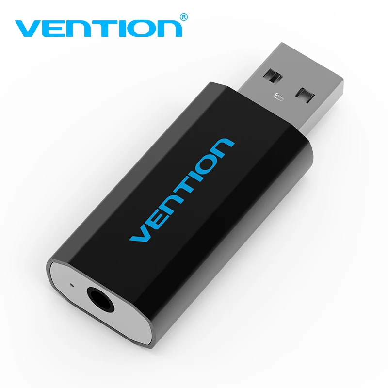 Vention внешняя звуковая карта USB до 3,5 мм разъем для наушников 3,5 мм USB адаптер аудио карта для ноутбука компьютер звуковая карта